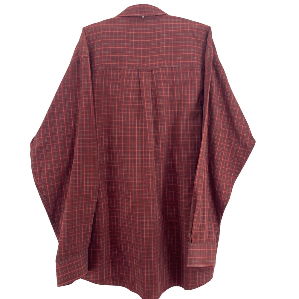 Wrangler Riata Rustic Plaid Long Sleeve Button Up Shirt Mens‎ XXL Heritage Horse - Picture 8 of 11